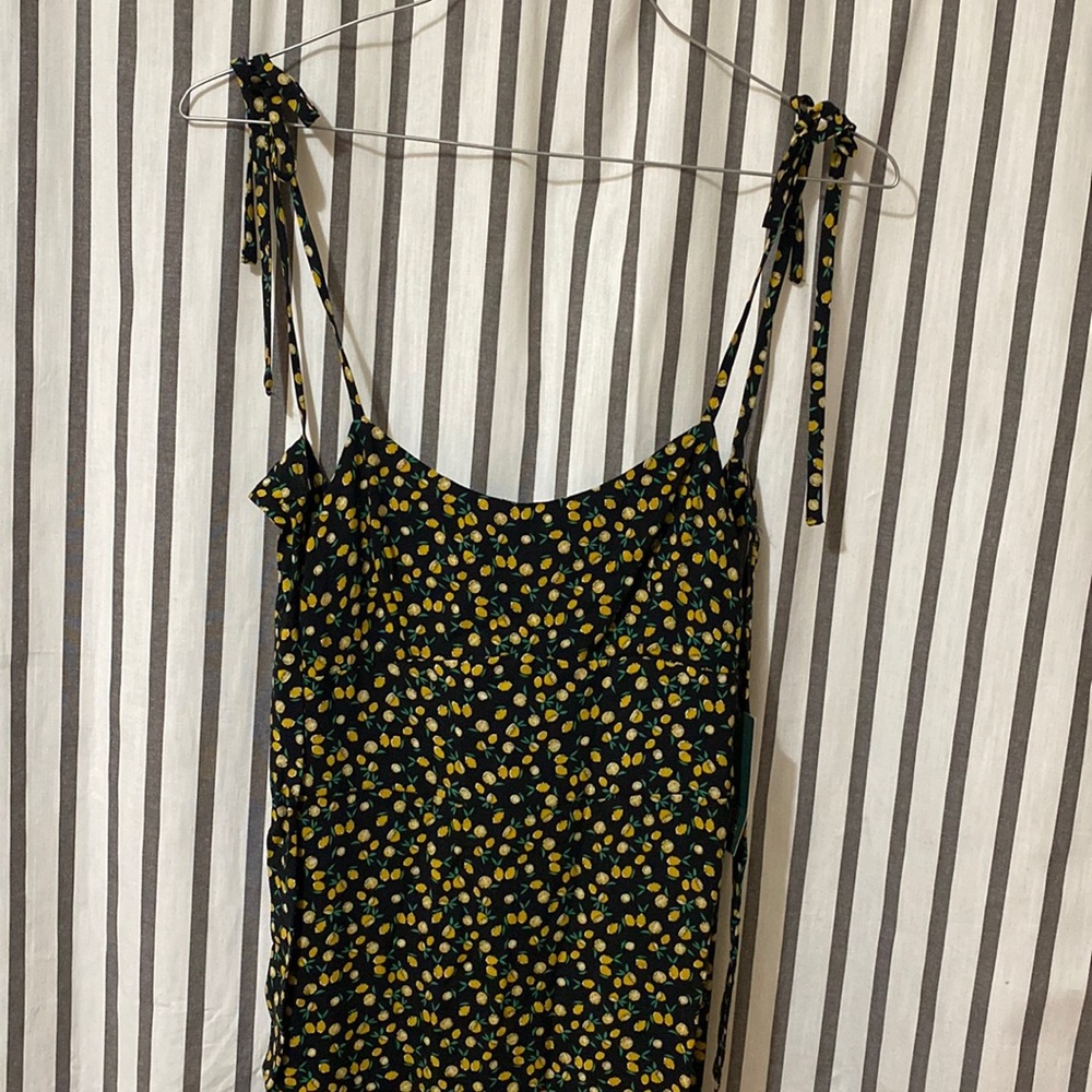 Wild Fable Lemon Backless Dress